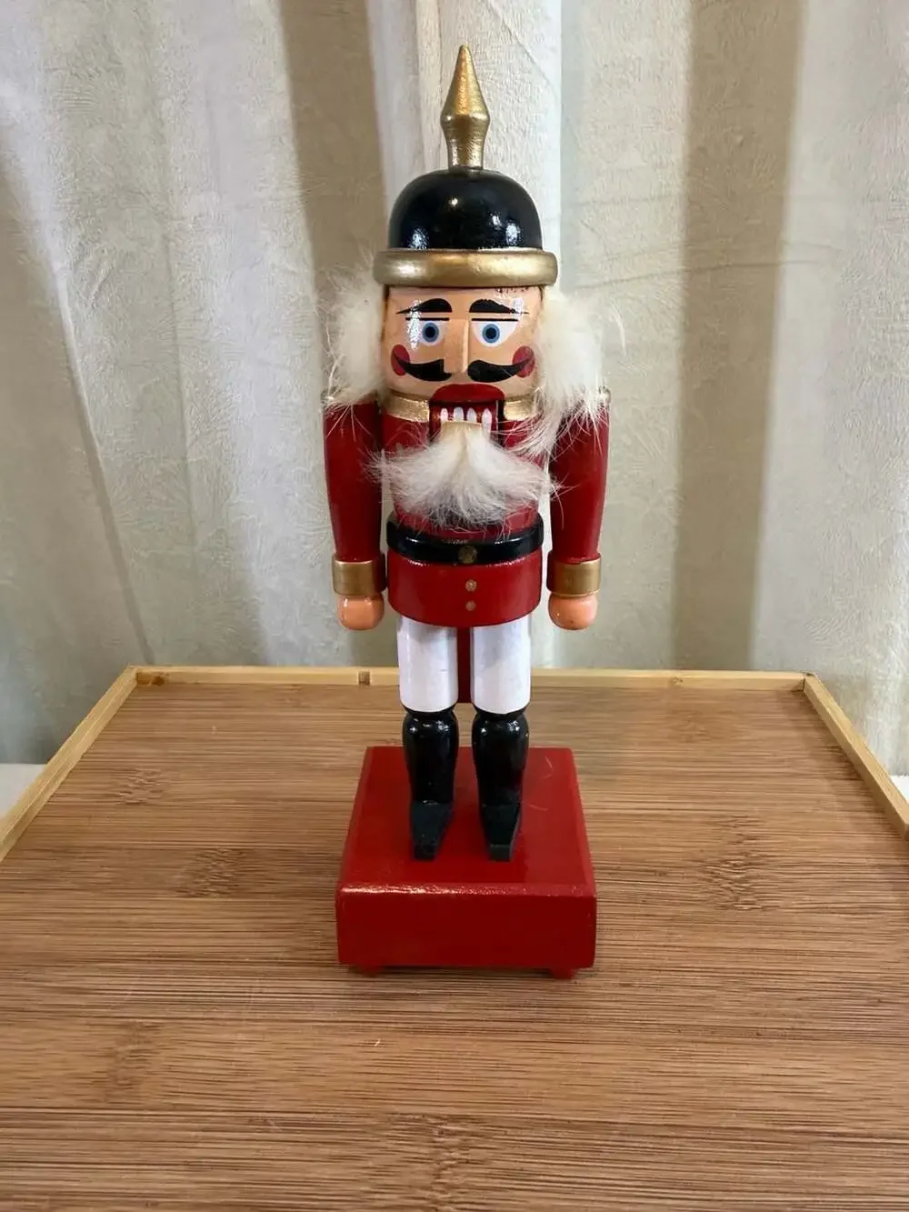 1984 Vintage Electronic Musical Nutcracker Toy Soldier- Still Plays!